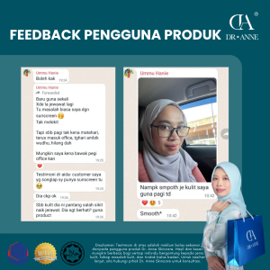 Testimoni pelanggan Dr Anne
