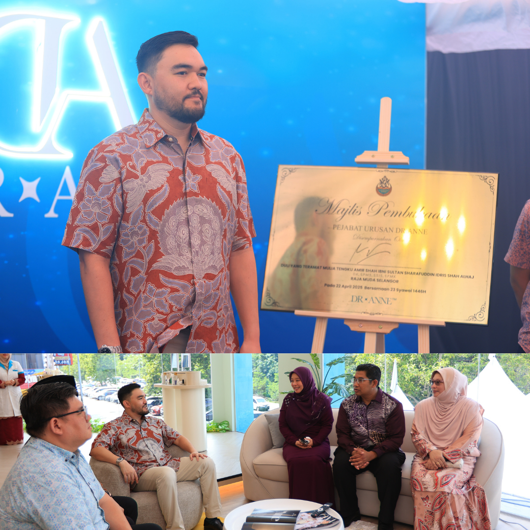 Majlis Perasmian Raja Muda Selangor — Dr Anne