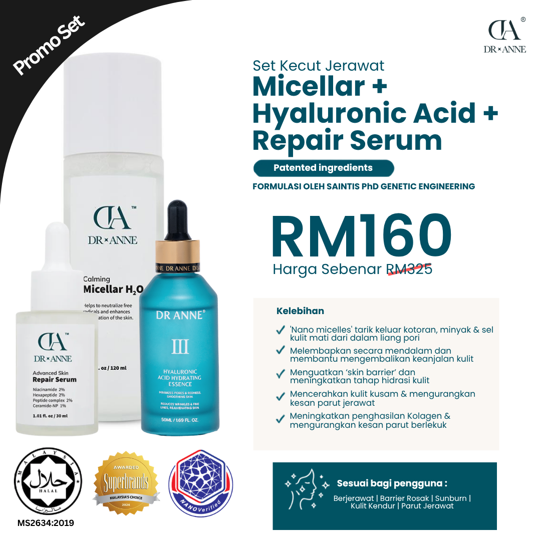 Packaging Set Kecutkan Jerawat