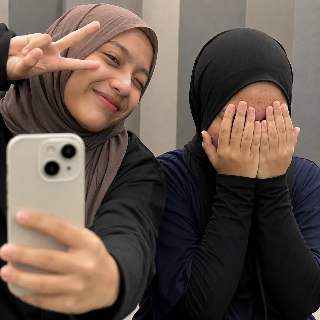 Kesan jerawat pada keyakinan diri