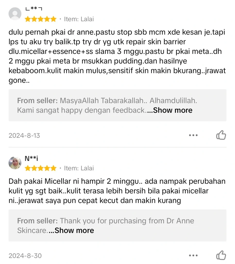 Testimoni Jerawat Dr Anne