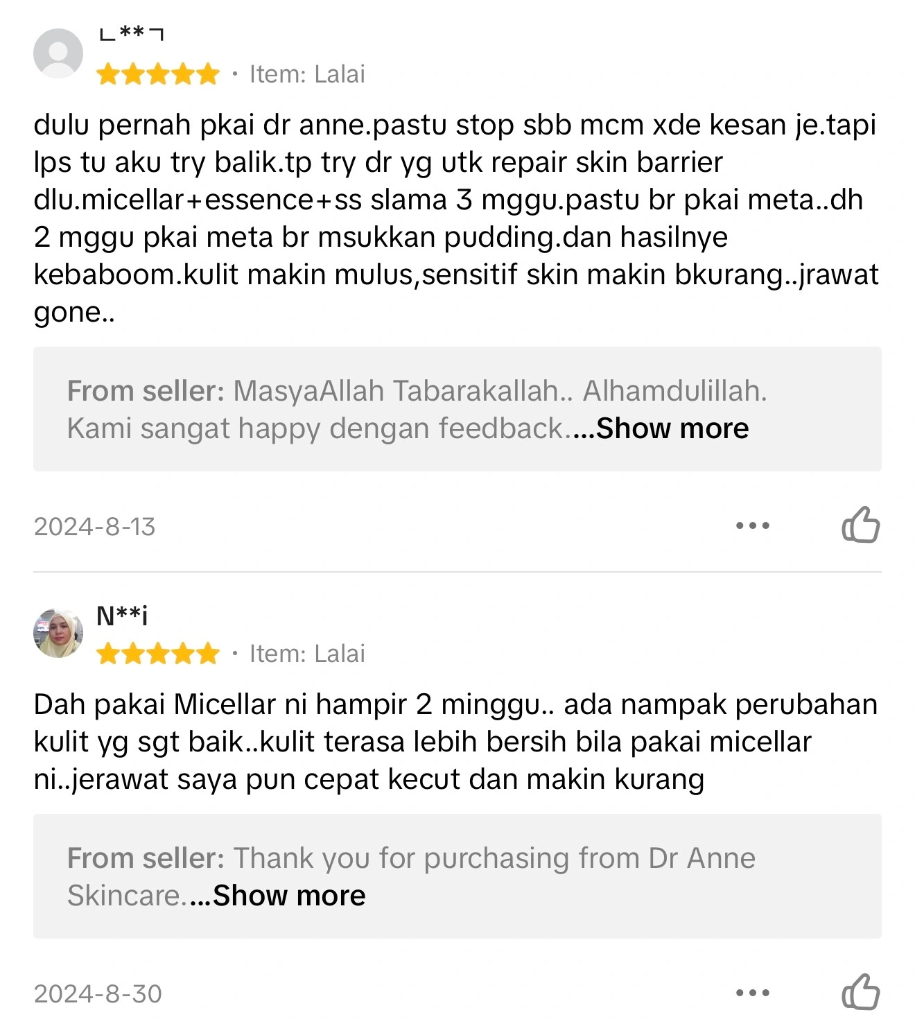 Testimoni Jerawat Dr Anne